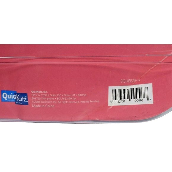 QuicKutz Squeeze Pink Personal Die-Cutting System and Moxie Unicase Alphabet Set - Picture 10 of 10